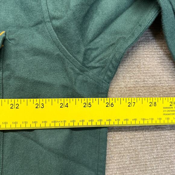 Beretta Chamois Shooting Shirt Mens XL Heavy Flannel Long Sleeve Button Down NEW - Picture 8 of 12